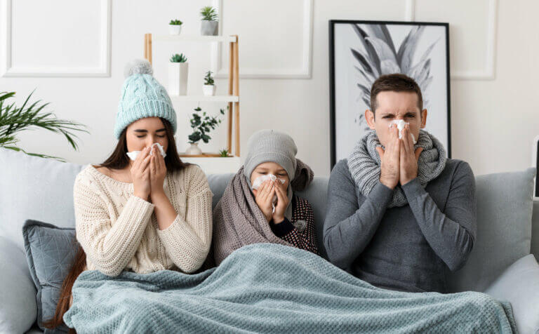 Z razkuževanjem nad gripo in prehlad